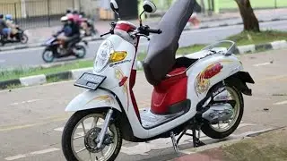 Modifikasi scoopy paling keren// wajib di tonton.