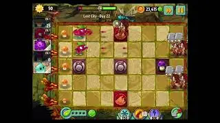 Plants vs. Zombies 2 - Lost City - Day 22 Walkthrough