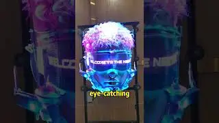 Why use 3D holographic advertising machine? #3d #ledfan #holographic #advertising #3danimation