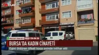 Eşini öldüren öfkeli koca intihar etti (Haber 29 06 2017)