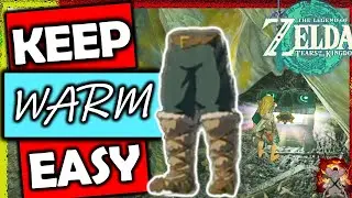 LEGEND OF ZELDA: Tears of The Kingdom Best Early Armor To Keep Warm! Archaic Warm Greaves Location