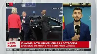 IOHANNIS, ÎNTÂLNIRI CRUCIALE LA COTROCENI CU. V. ORBAN,  CHARLES MICHEL_Știri B1TV_3 apr. 2024