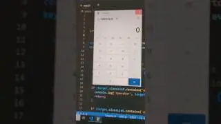 Calculator in VSCode JavaScript React Angular #calculator #vscode #javascript #react #programming