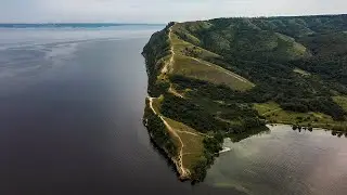 Молодецкий курган / Девья гора / Самарская область / Съёмка с квадрокоптера / 4K