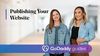 How to Publish Your GoDaddy Website - Website Builder Demo