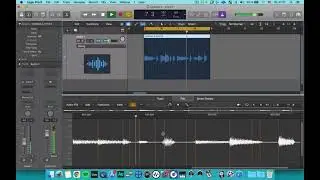 Logic Pro X. Как подогнать семплы под темп.