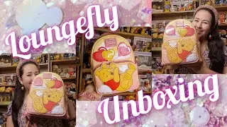 Winnie The Pooh Hearts Balloons Loungefly Mini Backpack Unboxing | LF Lovers Exclusive