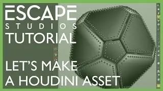 Lets Make An Asset In Houdini! VFX Festival Workshop with Mark Spevick