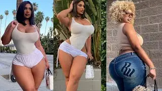 Carmela Habibi Biography | Canadian Plus Size Model | Wiki Facts | Curve Model From Canada