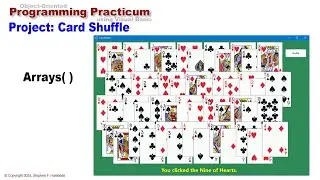 OOP Programming (VB) - 09F Card Shuffle project