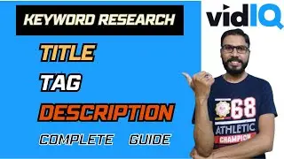 BEST WAY FOR YOUTUBE KEYWORD RESEARCH | VIDIQ SEO TIPS