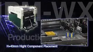 Pick and Place SMT machine Panasonic NPM-WX/ Dual- beam Modular Placement.