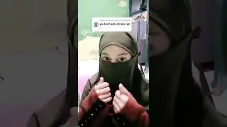 tiktok wanita bercadar buka cadar 