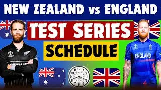 England Tour of New Zealand series schedul ll New Zealand vs England 2024 Schedule | nz vs eng ll