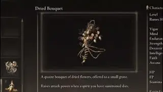 Elden Ring DLC Dried Bouquet Talisman Location Near Belurat Cross