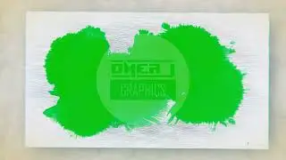 Ink Splat Green screen photo slideshow effects | Green Screen Motion | OMER J GRAPHICS