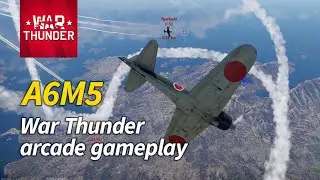A6M5 with Yak-9U wingman - fun arcade gameplay