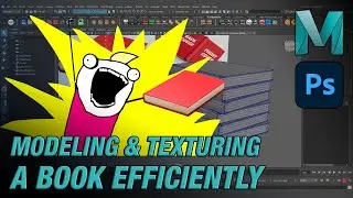 Modeling & Texturing a Book Efficiently