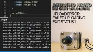 Arduino Nano Upload Error Fail Uploading Exit Status 1 problem USB driver not coding