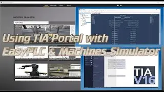Simulating TIA Portal PLC program with Machines Simulator