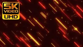 5K RED Rounded Neon lines - Motion Background | Wallpaper Animation HD | 4K 60fps Free