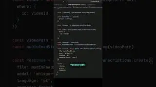 Configurando transcrição de vídeo com OpenAI