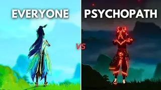 Normal People vs. Psychopath!! [ Genshin Impact ]