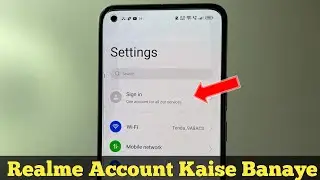 How to create Realme Account | Realme phone id kaise banye | Realme phone sign in