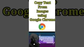 Copy text from images in Google Chrome | 