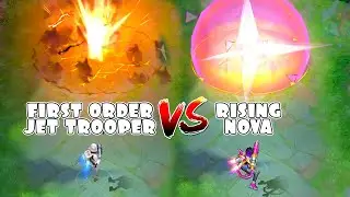 Kimmy Rising Nova VS Fist Order Jet Trooper Skin Comparison