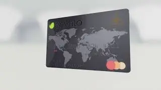 Element 3D Credit Card | After Effects template