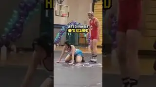 Female Wrestler vs. “Scared” Male Wrestler 🤼‍♂️