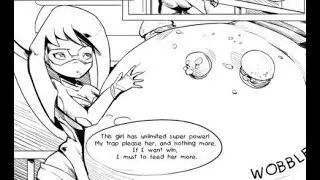 Superbelly girl adventure [weight gain comics] by Myfetishsituation chubby anime girls