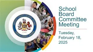 2/18/25 - FCPS Governance Committee Meeting