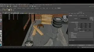 Game environment design in maya