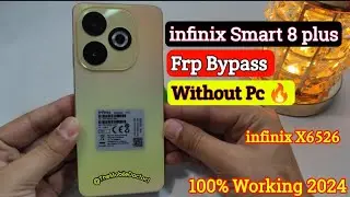 infinix Smart 8 Plus Frp Bypass Without Pc 💯 | Without Xshare | Infinix X6526 Google Account Unlock