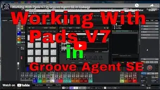 Cubase Groove Agent - Working With Pads V7 live