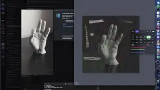 Digital painting stream || hand model || WEBBYPAINT #20