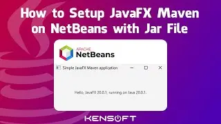 How To Setup JavaFX 20 and JDK 20 on Netbeans IDE [Maven with Jar]