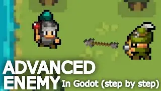 How to Create An Advanced ENEMY In Godot 4