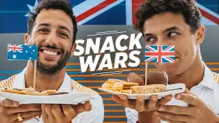 Snack Wars with Lando Norris and Daniel Ricciardo