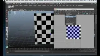 Maya Poly plane texture