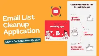 Saas Business Idea: Email List Cleaner SAAS Application | Clean Email List for Marketing | MailTidy