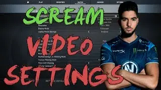 CSGO: nV ScreaM new video settings 2017