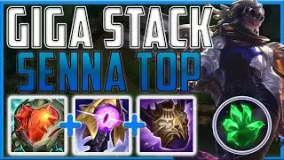 Creating a SUPER STACKING monster with this Senna build!! - Senna Top | Season 14 LoL