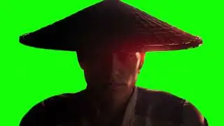 Mortal Kombat 1 Raiden green screen