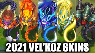 VelKoz | All Skins 2021 | League of Legends