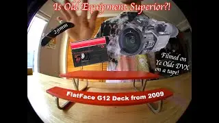 Old G12 Fingerboard and a DVX Camera Filmed on Tape