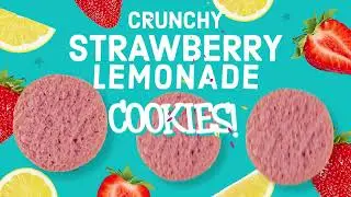 Allergy Friendly Strawberry Lemonade Cookies