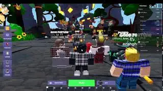 Playing Roblox Bedwars